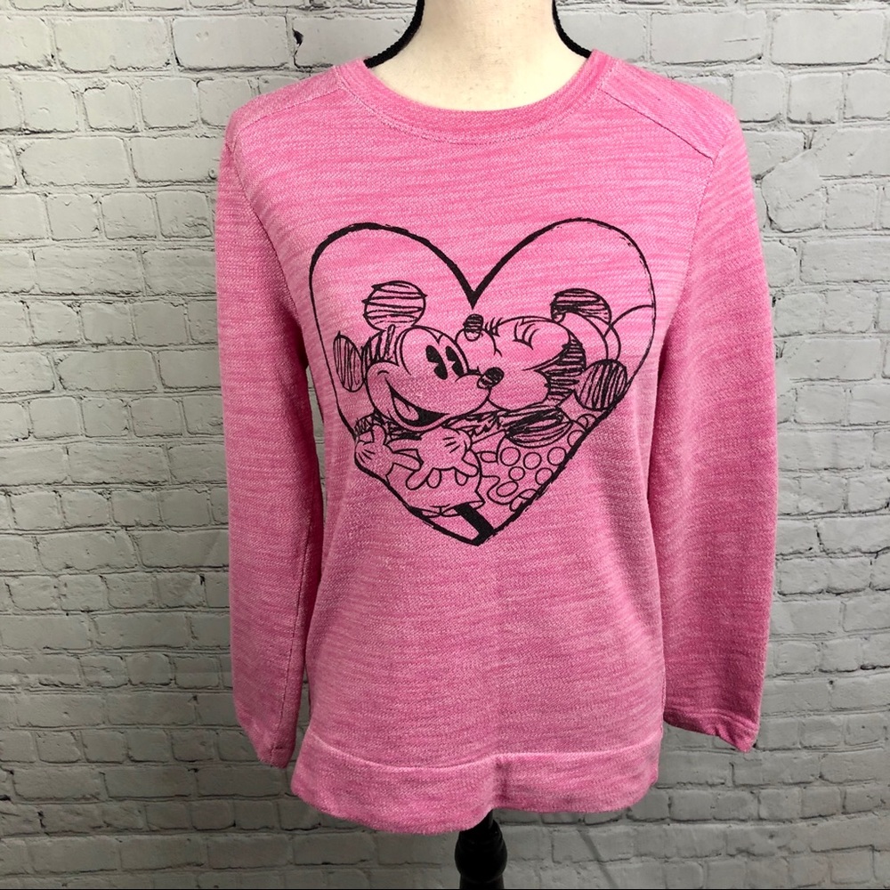 Authentic Disney Parks Mickey & Minnie Sweatshirt